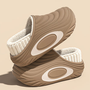 Women's & Men's Winter Slippers with EVA Sole & Plush Lining