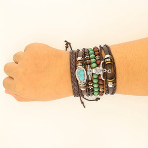 Set of 6 Stylish And Artistic Bracelets