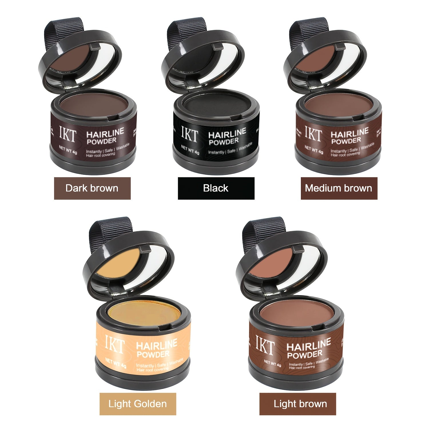 Hairline Concealer Powder - Instant Coverage, Natural Finish