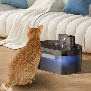 74oz/2.2L Wireless Cat Dispenser: Pet water dispenser