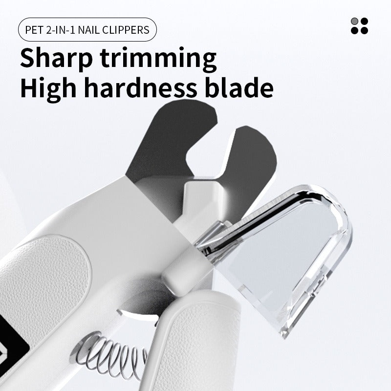 1 Pack VRAINITO Cat &amp; Dog Nail Clipper with Digital LCD Display