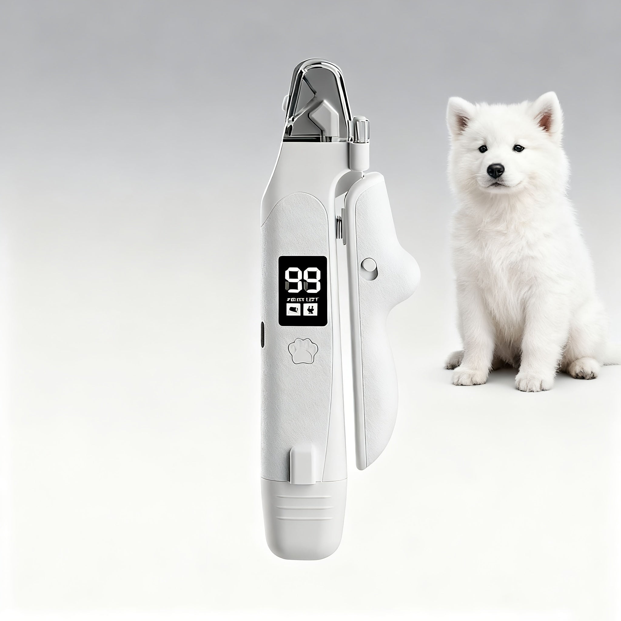 1 Pack VRAINITO Cat &amp; Dog Nail Clipper with Digital LCD Display