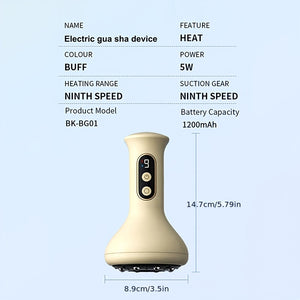 Electric Gua Sha Devices, Electric Massagers, And Smart Gua Sha Instruments Feature 9 Levels of Temperature Adjustment And 9 Modes