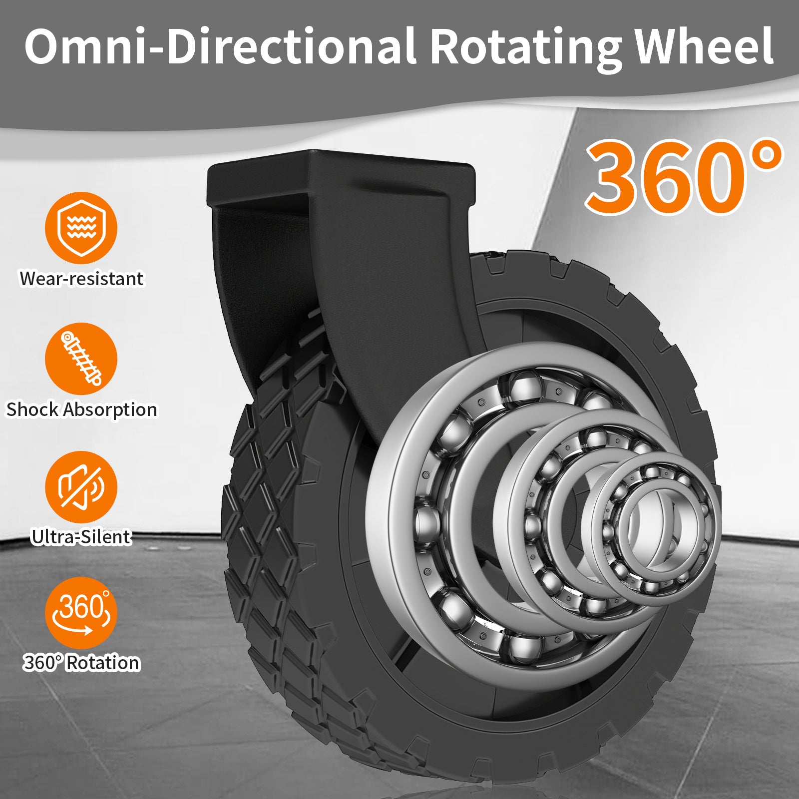 Heavy Duty Folding Camping Shopping Cart, Large Capacity