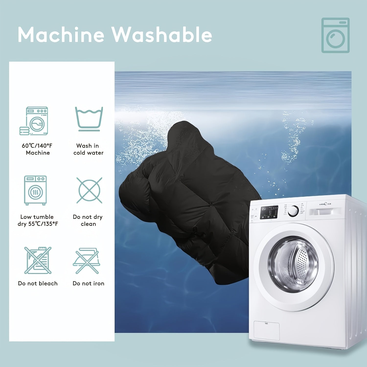 Ultra-thick Cooling Mattress Protector, Deep Pocket (8-21 Inches)