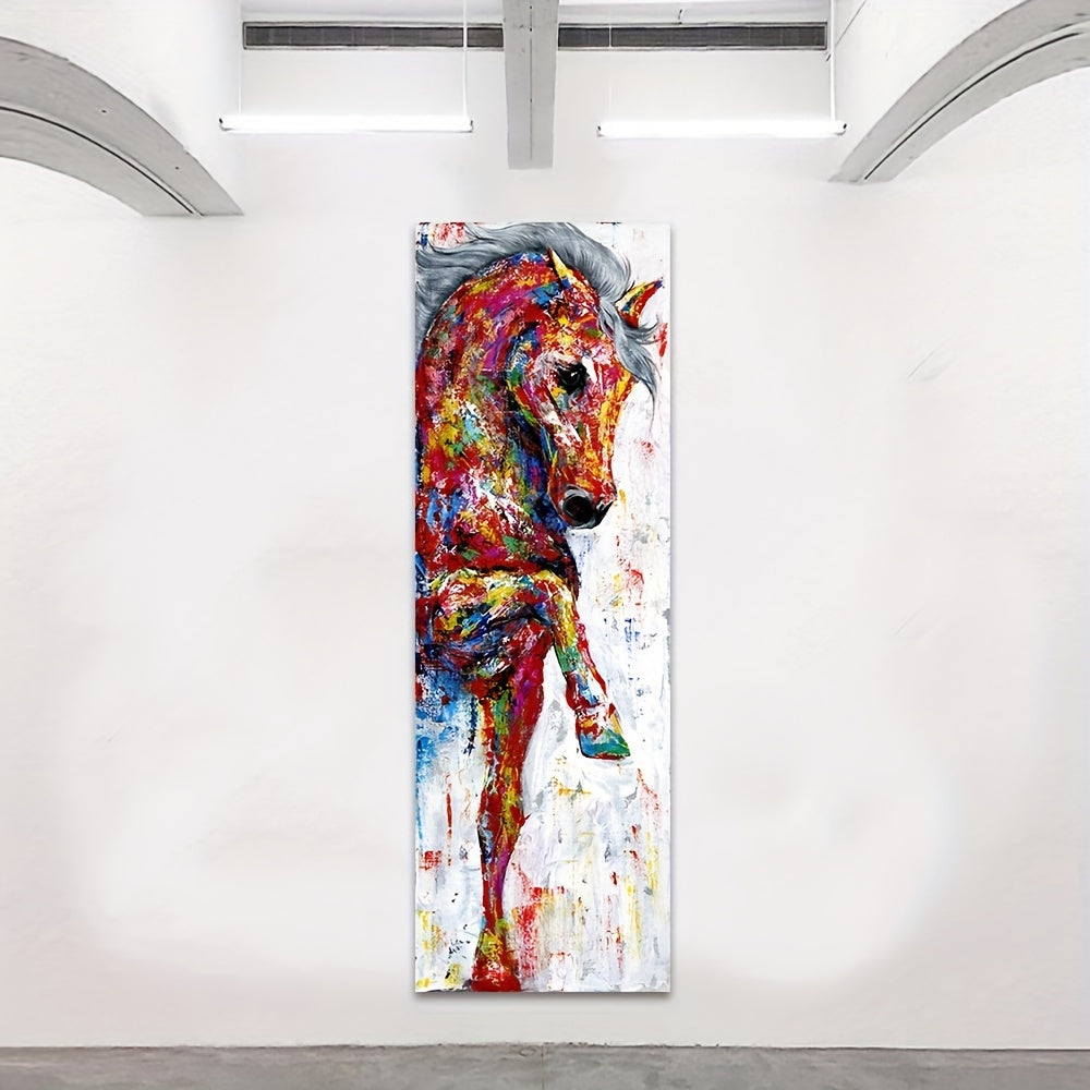 1pc, Horse Picture Wall Art Canvas Painting Poster Prints Animal Painting