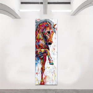 1pc, Horse Picture Wall Art Canvas Painting Poster Prints Animal Painting