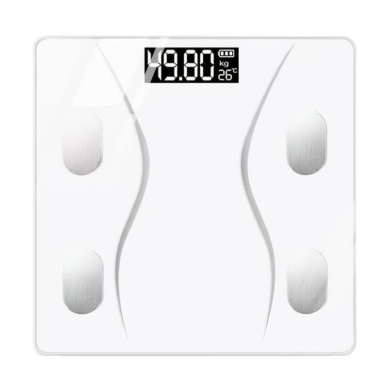 1 Electronic Bathroom Scale, Home Use, 396-pound Digital Scale