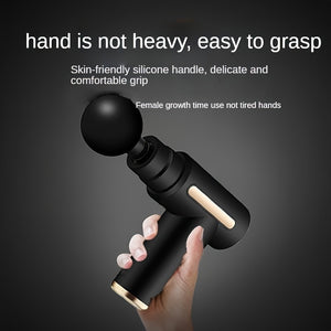 1pc Powerful Cordless Massage Gun with LED Display - Deep Tissue Muscle Relaxer