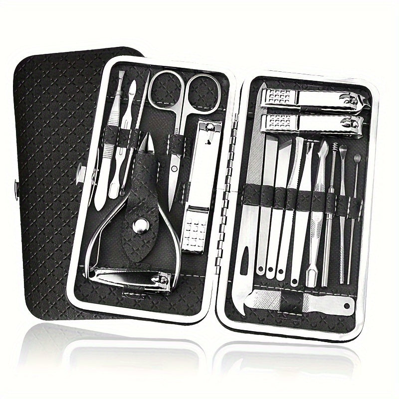 Beauty Tools Grooming Set with Portable Case - for Household And Travel