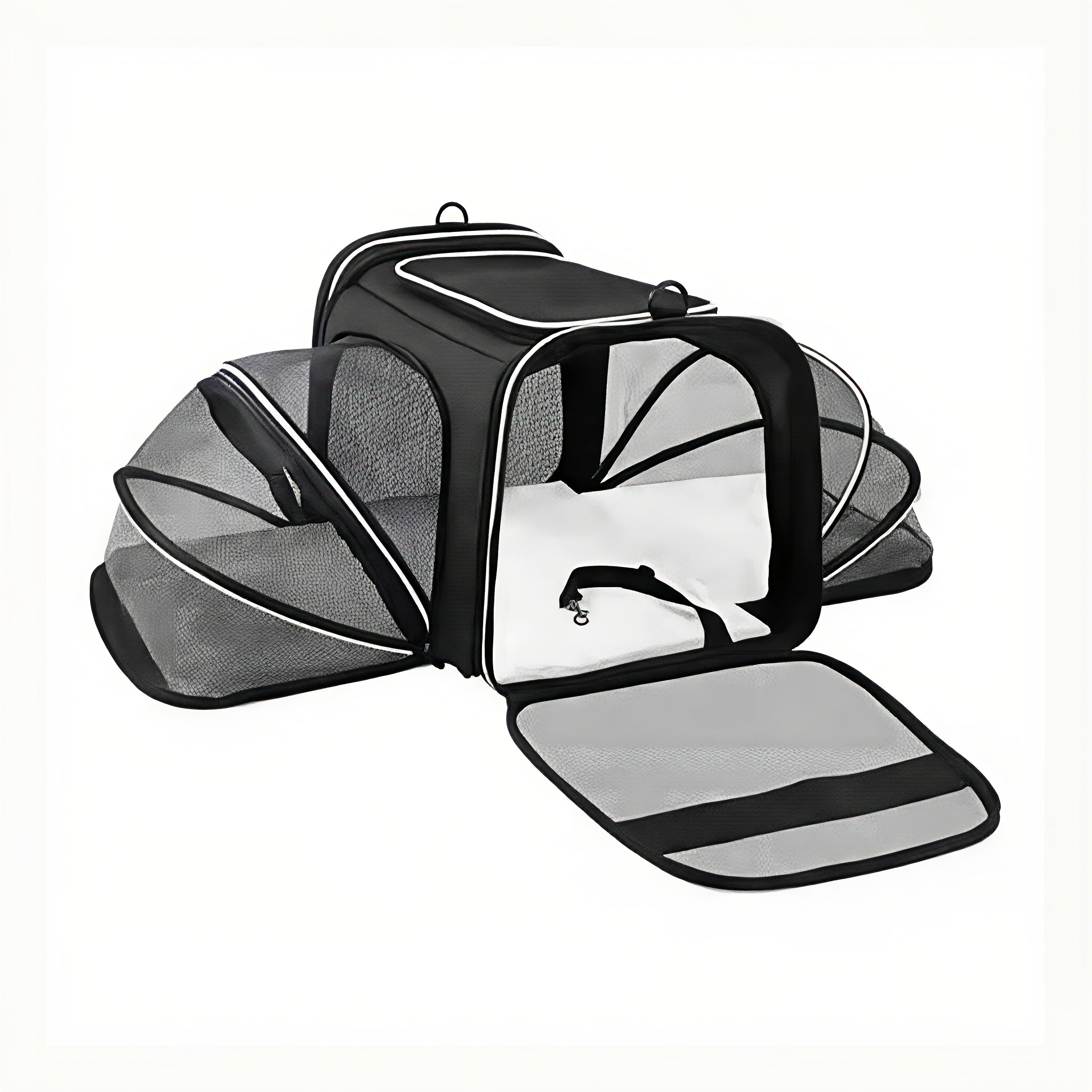 Portable Expandable Pet Carrier For Cats And Small Dogs