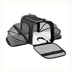 Portable Expandable Pet Carrier For Cats And Small Dogs