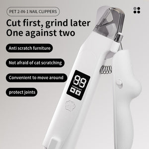 Cat & Dog Nail Clipper with Digital Display
