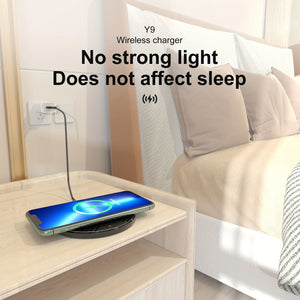 10W Fast Wireless Charger, Compatible with iPhone & Samsung