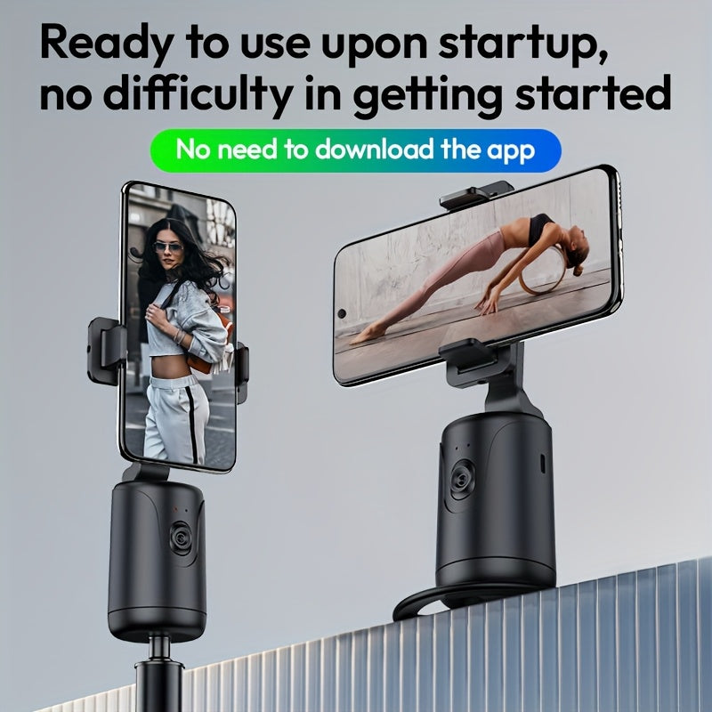 Magic Intelligent - Mobile Cloud Stabilizer, Full Automatic AI Tracking, Live Streaming Desktop Phone Holder