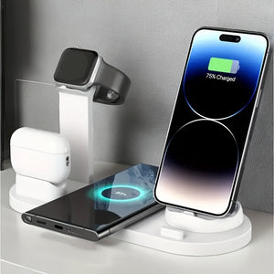Fast Wireless Charger Station Dock Wireless Charging Stand