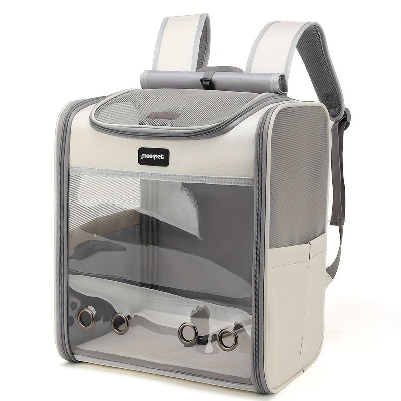 1pc Portable Pet Carrier, Lightweight And Foldable, Stylish And Breathable