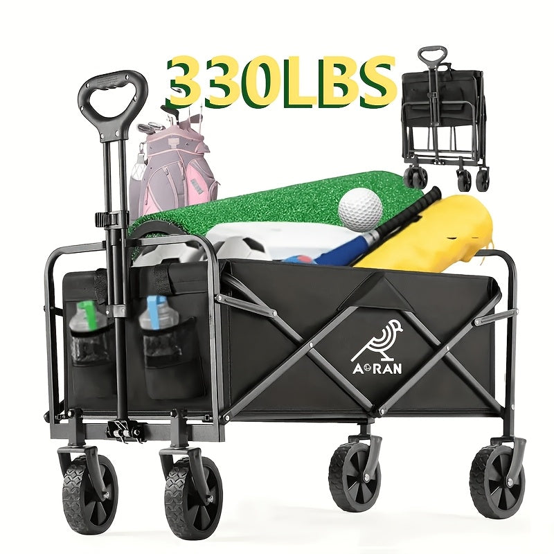 Track And Field Equipment Transport Vehicle, with Adjustable Height And 360° Anti-slip Tires