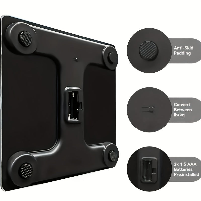 High Precision Digital Bathroom Scale | 396 Pound Capacity