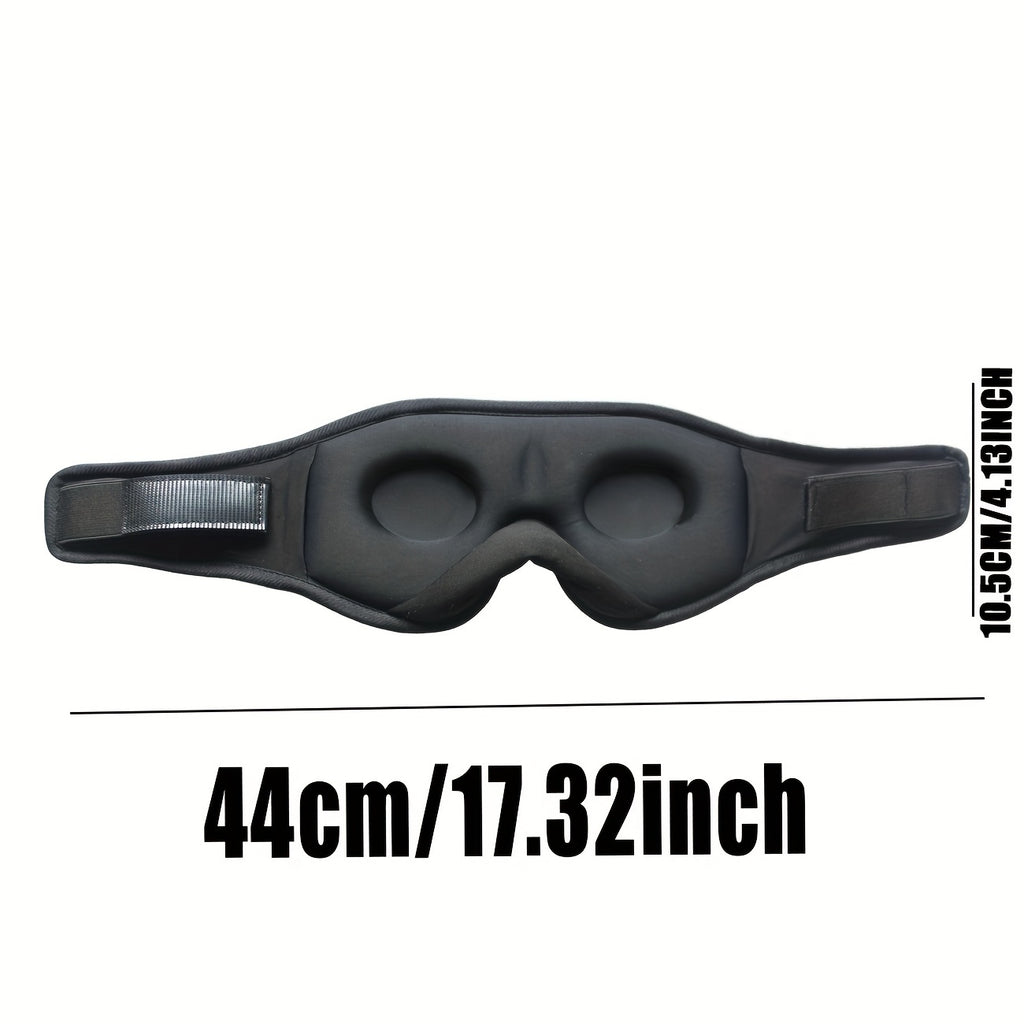 1pc Wireless Sleep Mask with Wireless 5.2, Built-in Headphones, USB-C Charging, Soft Pink/Black/Blue/Gray/, Lightweight Sleeping Mask for Women & Men, Travel, Flights, Naps - Ideal Gift for Music Lovers, Sleep Mask Wireless,