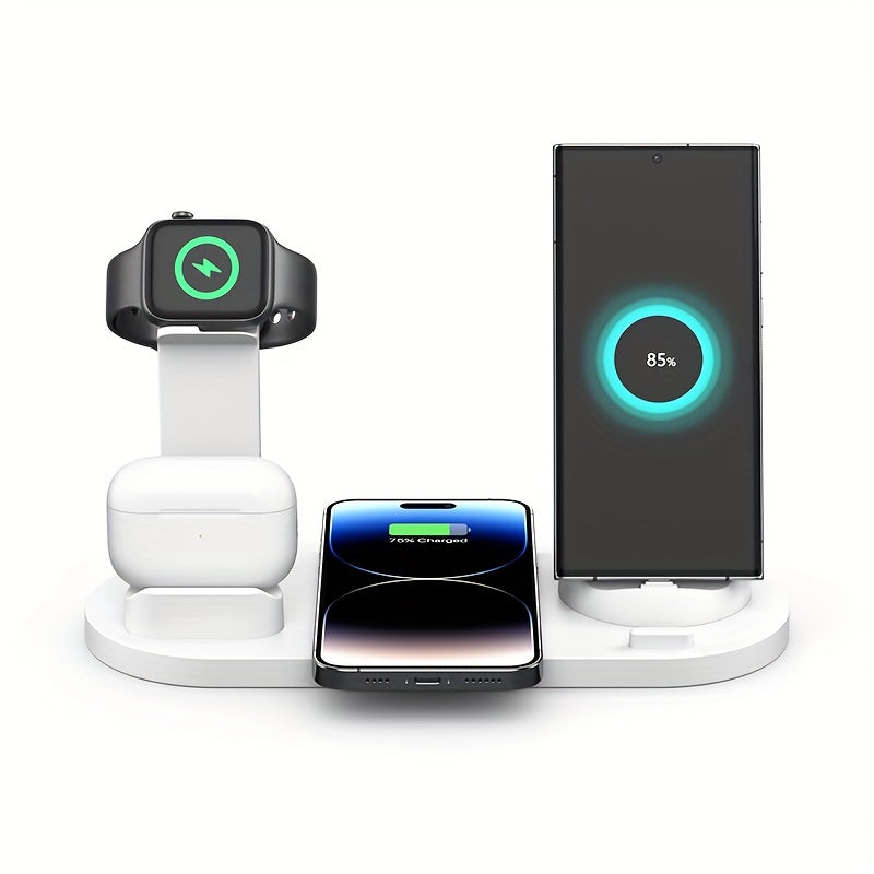 Fast Wireless Charger Station Dock Wireless Charging Stand High-Speed Charge