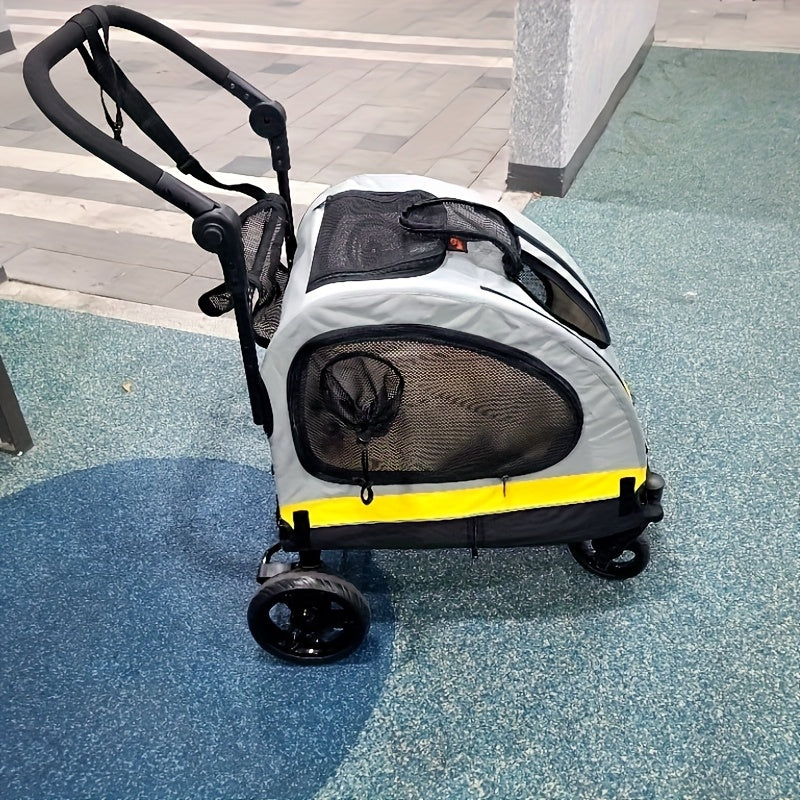 Bingopaw Convertible Travel Stroller for Small Dogs & Cats