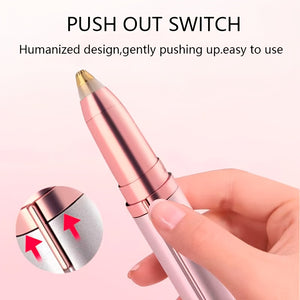 Two-Piece Women'S Beauty Set - Electric Eyebrow Trimmer + Electric Eyelash Curler - USB-C Charging with Accessories