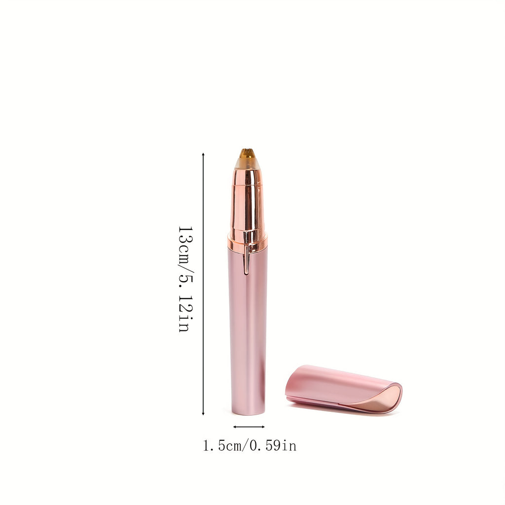 Two-Piece Women'S Beauty Set - Electric Eyebrow Trimmer + Electric Eyelash Curler - USB-C Charging with Accessories