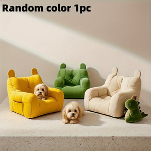 Lazy Sofa - a Two-In-One Cat Nest And Dog Mat