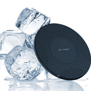 10W Fast Wireless Charger, Compatible with iPhone & Samsung