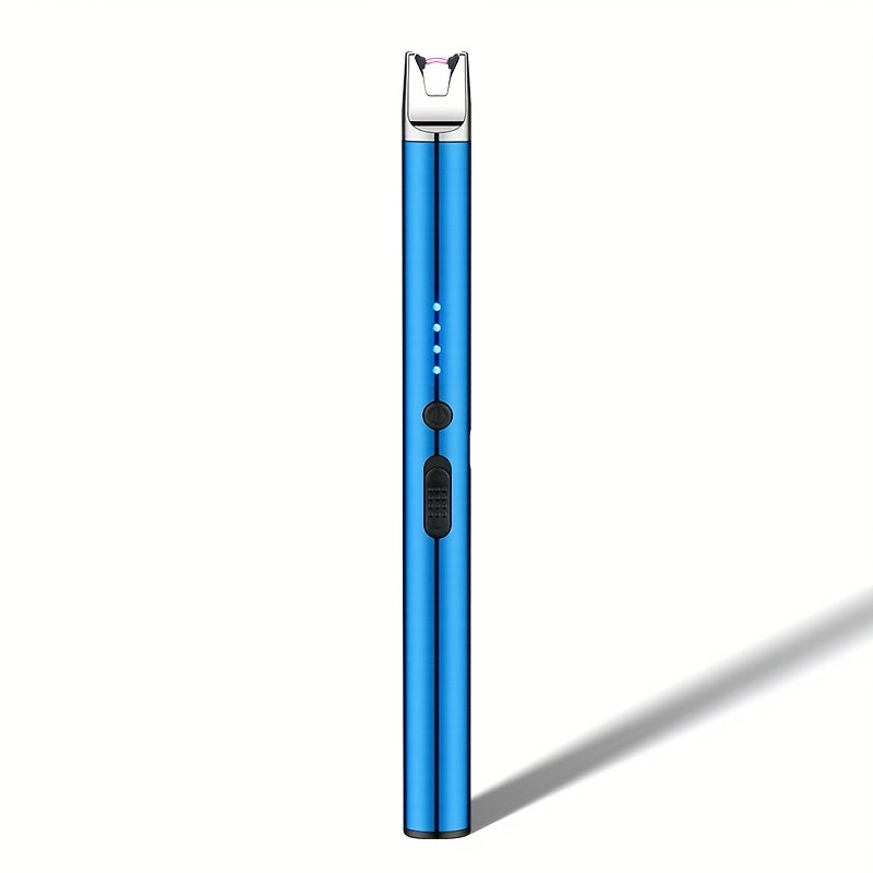 USB Rechargeable Arc Lighter, Compact Kitchen Tool with Flameless Plasma Windproof Design
