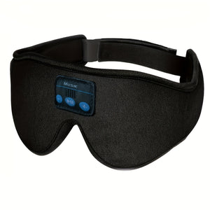 1pc Wireless Sleep Mask with Wireless 5.2, Built-in Headphones