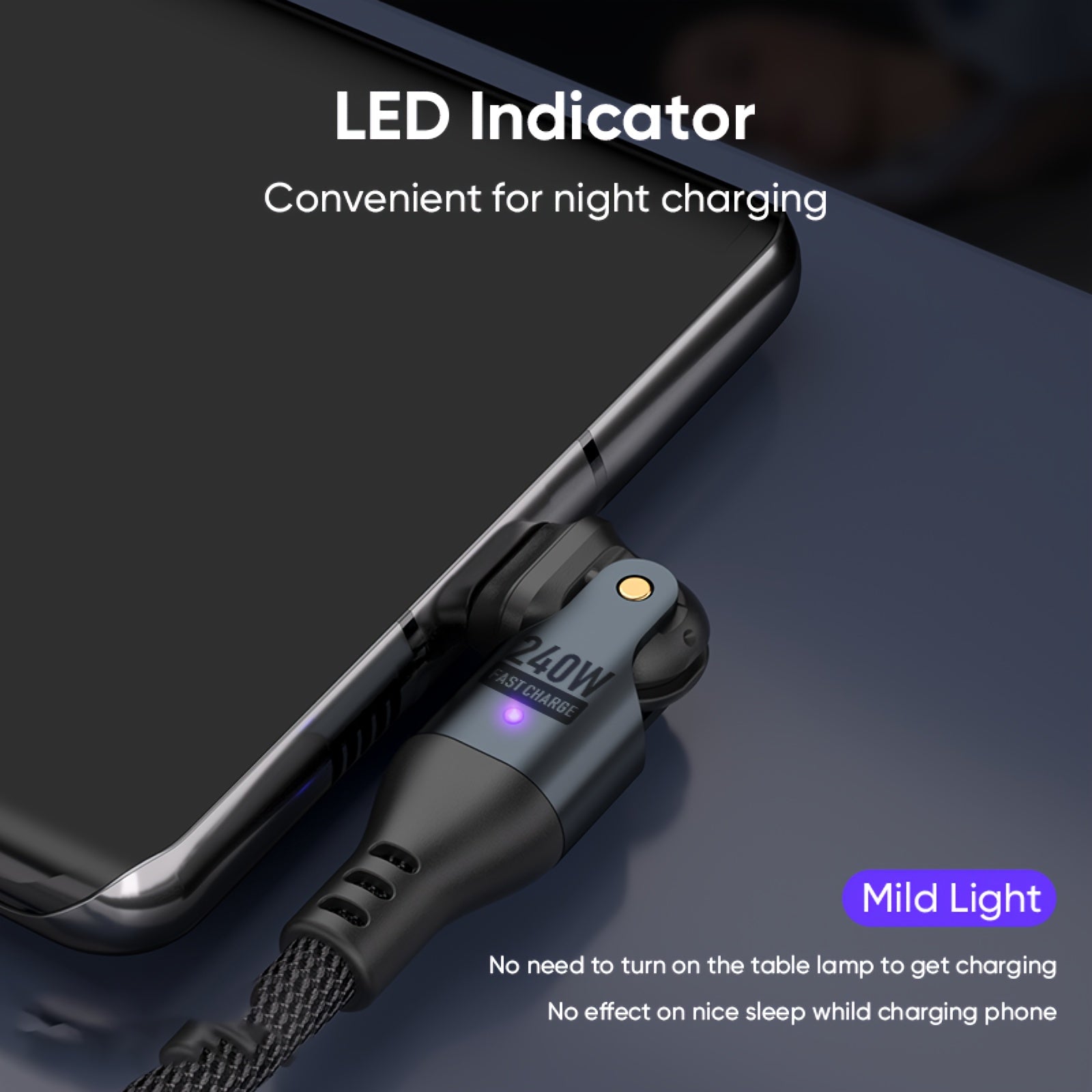 240W USB-C Fast Charging Data Cable
