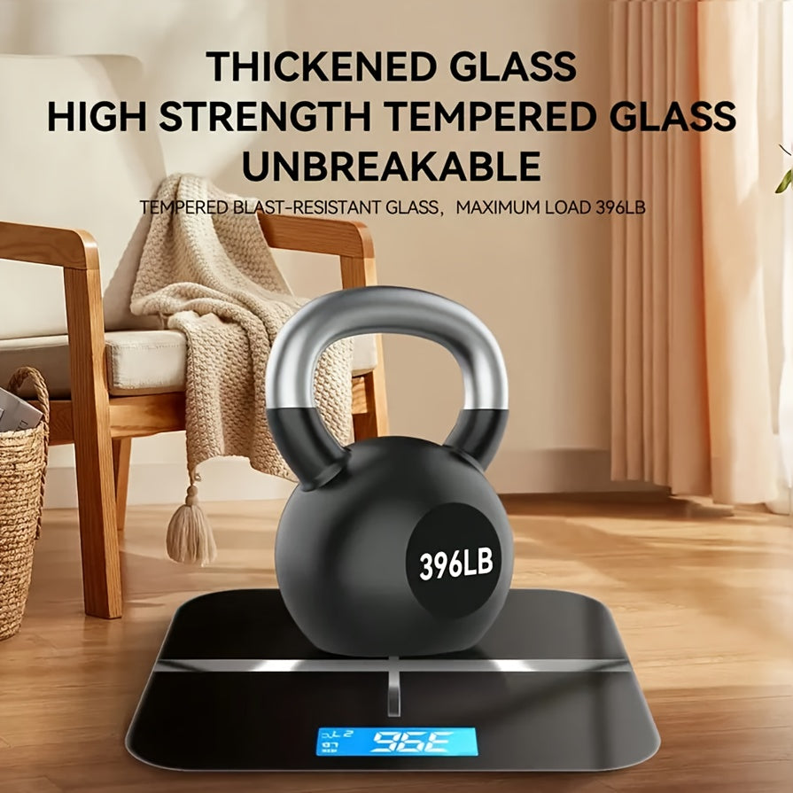 High Precision Digital Bathroom Scale | 396 Pound Capacity