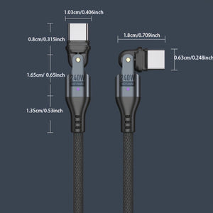 240W USB-C Fast Charging Data Cable