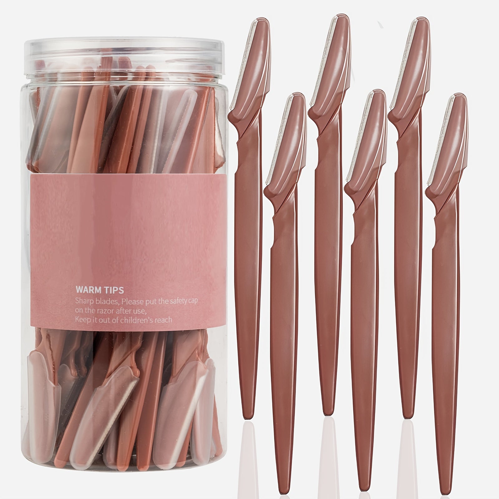 12-Piece Stainless Steel Trimmer Razor with Protective Case, for Men and Women