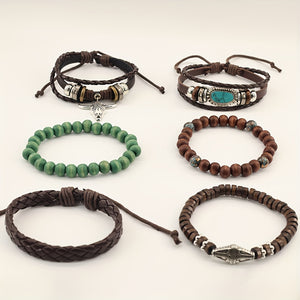 Set of 6 Stylish And Artistic Bracelets
