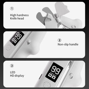 Cat & Dog Nail Clipper with Digital Display