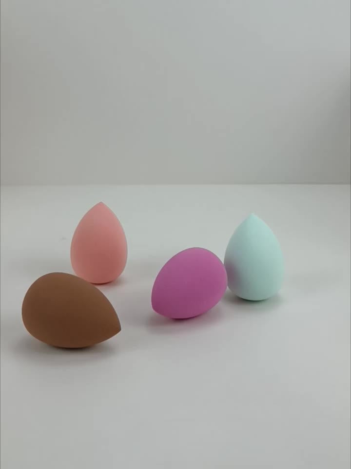 7pcs Multi-Color Makeup Sponges and Beauty Blenders, Dry and Wet Use Puffs