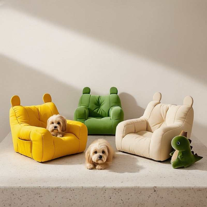 Lazy Sofa - a Two-In-One Cat Nest And Dog Mat