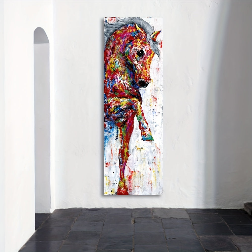 1pc, Horse Picture Wall Art Canvas Painting Poster Prints Animal Painting