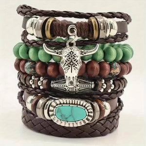 Set of 6 Stylish And Artistic Bracelets