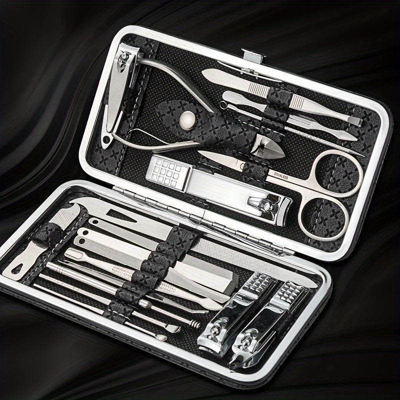 Beauty Tools Grooming Set with Portable Case - for Household And Travel