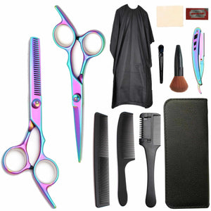 9pcs Professional Hair Scissors Set
