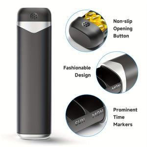 Organizer for, Vitamins, Jewelry, Earrings Multi-Grid Plastic Box