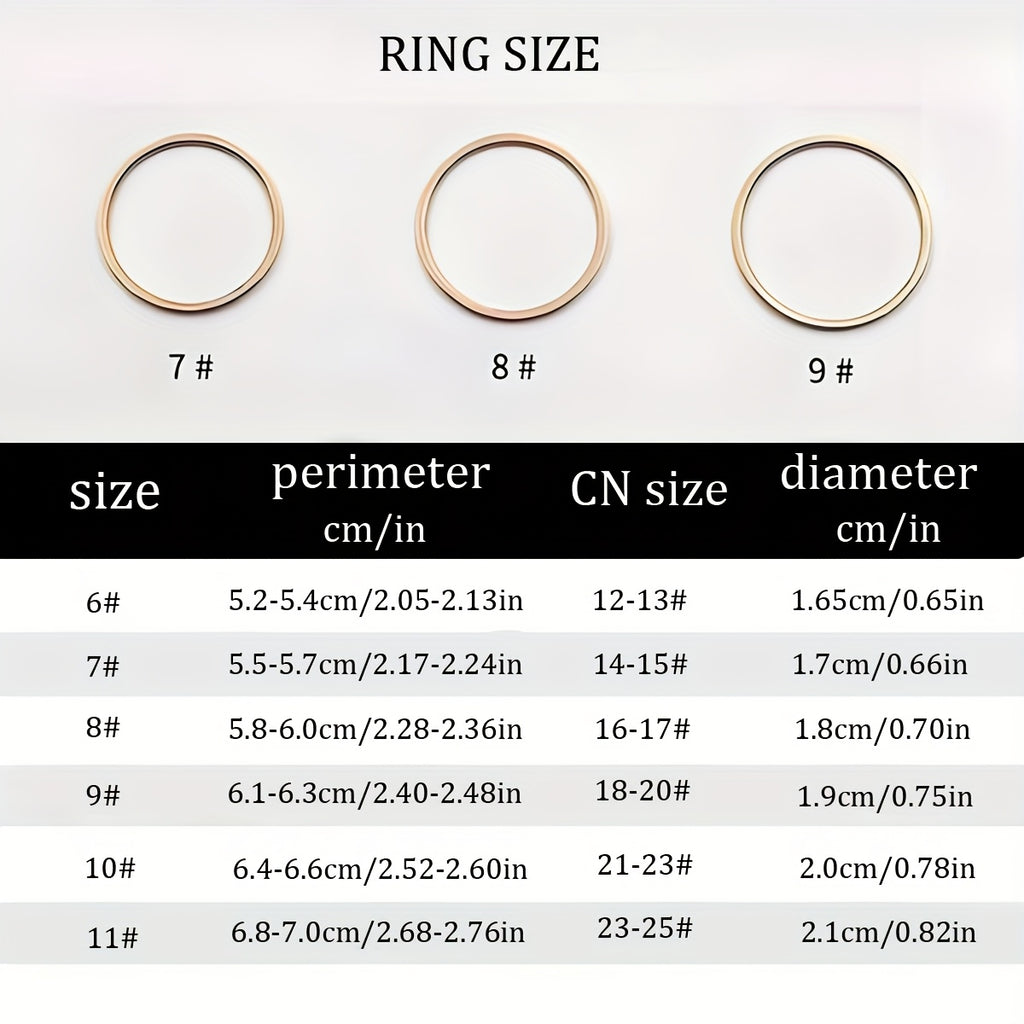 7pcs Stylish Stainless Steel Men's Rings Set |  Modern Jewelry, Durable Metal, Sleek Finish