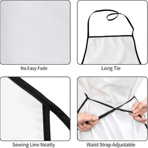 1pc Cute Cat Print Apron