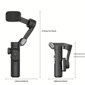 AOCHUAN XE 3-Axis Handheld Gimbal Stabilizer with Foldable Design