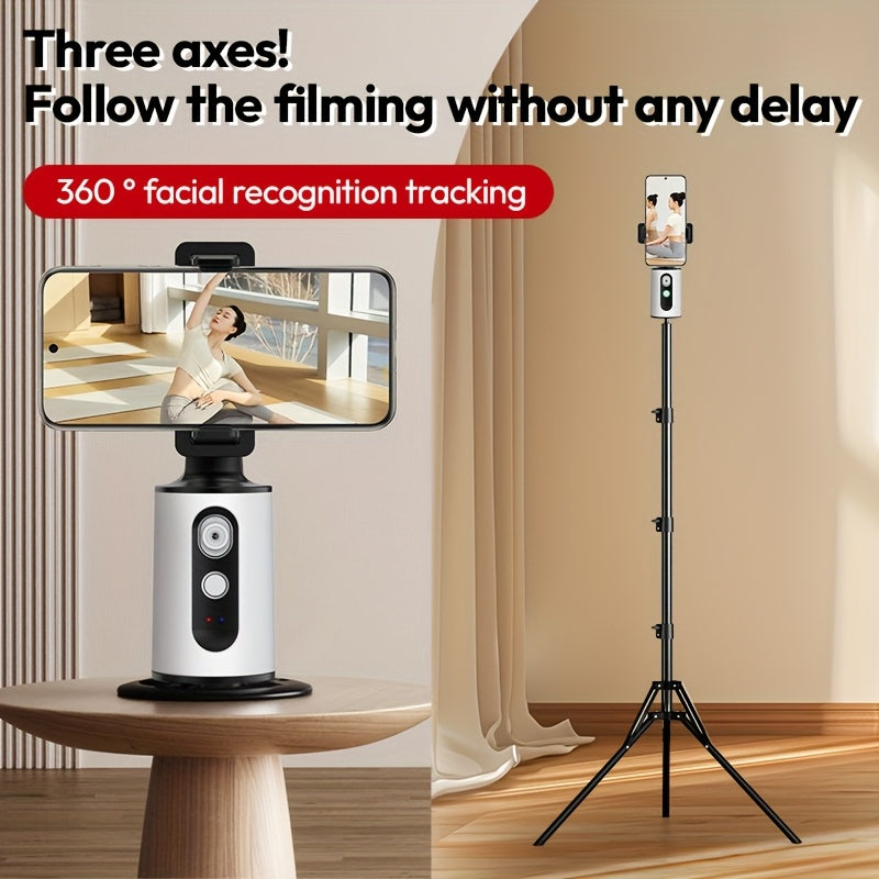Lonfine Smart Tracking Tripod with AI Face/Body Tracking & 360° Rotation