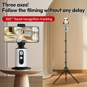 Lonfine Smart Tracking Tripod with AI Face/Body Tracking & 360° Rotation